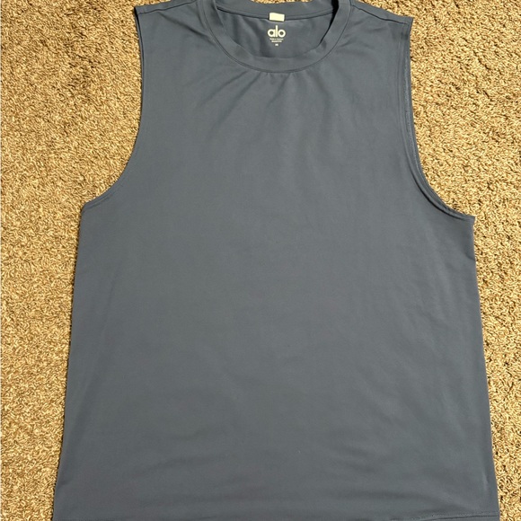 ALO Yoga Men's Slate Tank Top - Picture 1 of 3